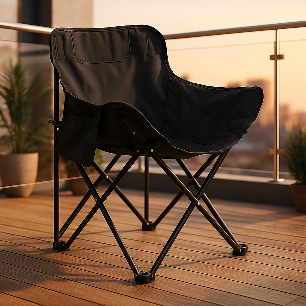 Silla Para Camping Playa Pesca Plegable De Lona Impermeable