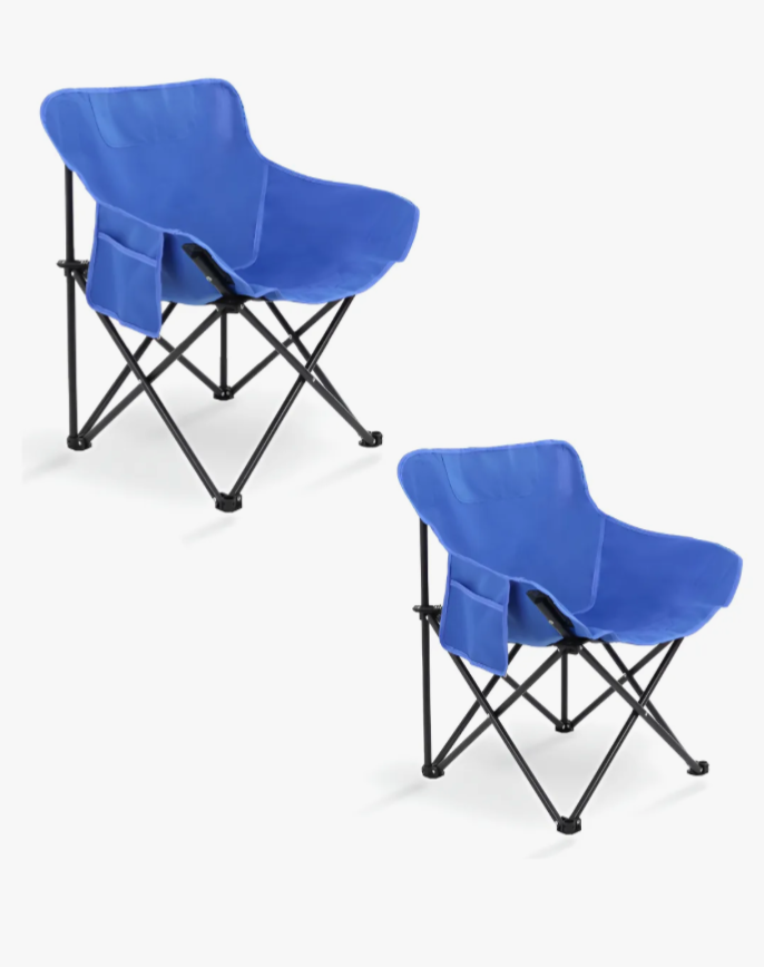 Sillas De Camping Playa Pesca Plegables Impermeables Set 2