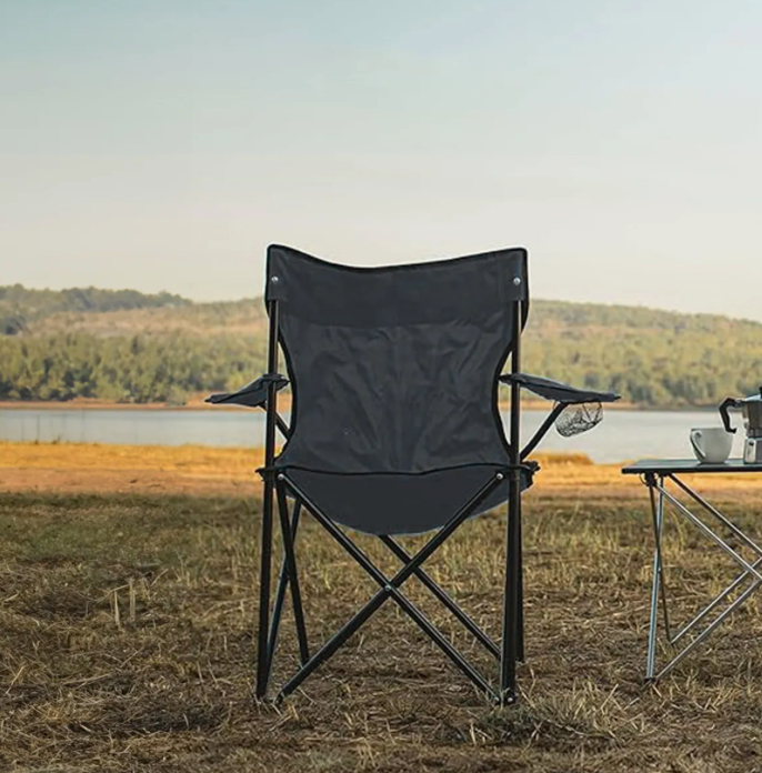 Silla Plegable Portatil De Playa Alberca Camping Pesca 4 Pz