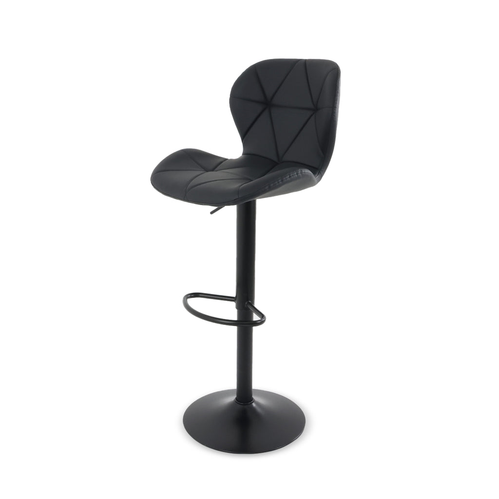 Silla De Bar y Barra De Cocina Moderna Con Reposapies Respaldo Individual